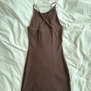 Babaton sculpted knit dress